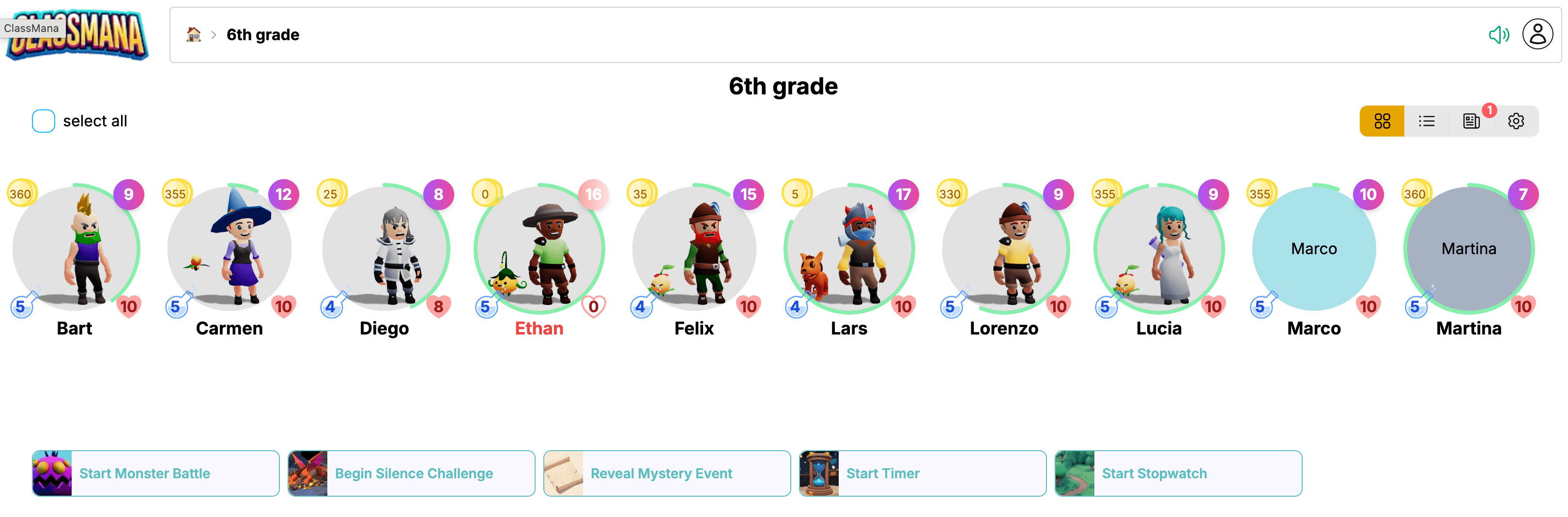 Výzva ticha nyní odměňuje studenty za klidné chování!